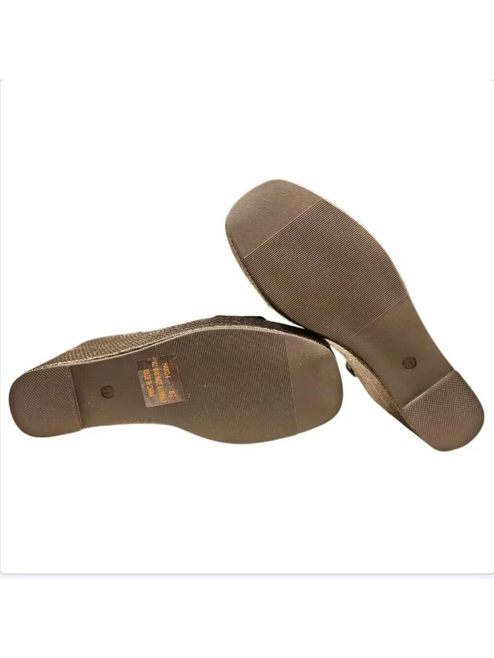 Black Wedge Sandals With Adjustable Straps & Metallic Detail - Womens Sole & Fab